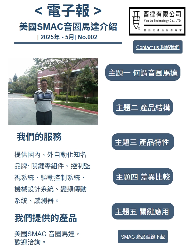 美國SMAC音圈馬達